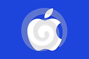 Apple Logo Editorial Vector Illustration