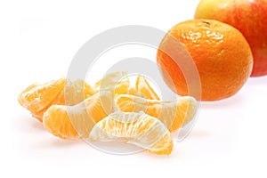 Apple and mandarines