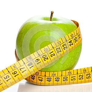 Apple with a meter