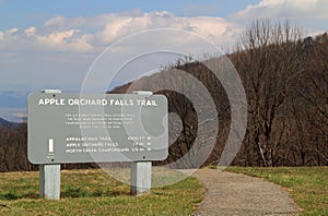 Apple Orchard Falls Trail
