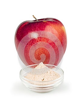 Apple and pectin powder