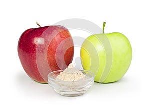 Apple and pectin powder