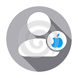 Apple people user icon