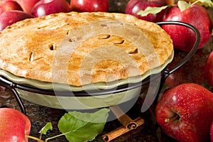 Apple pie photo