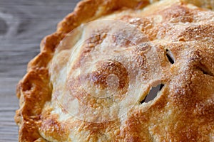 Apple Pie Close-up