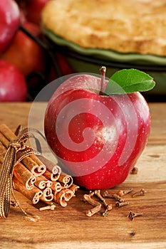 Apple pie ingredients