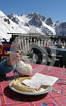 Apple pie in the mountains