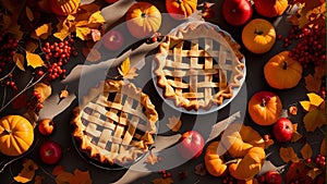 Apple Pies and Autumn Fruit