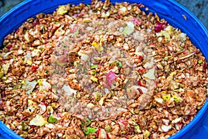 Apple pomace