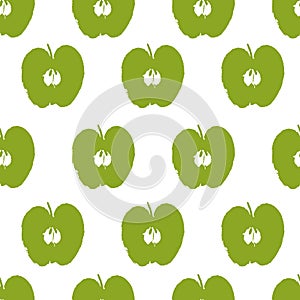 Apple seamless pattern