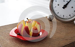 Apple Slicer and Vintage Kitchen Scale