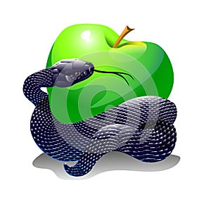 Apple and snake