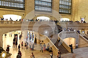 Apple store in hall Grand Central Terminal, New York.