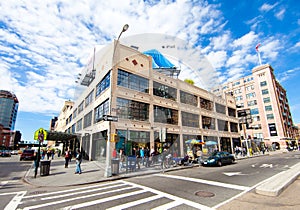 Apple Store in Meatpacking District of New York