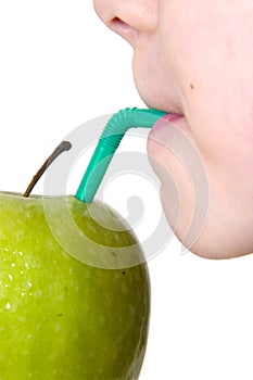 Apple and straw new 2