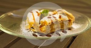 Apple strudel