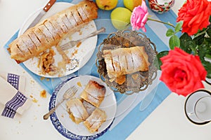 Apple Strudel or Apfelstrudel