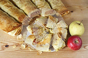 Apple strudel