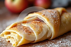 Apple Strudel Making Procedure