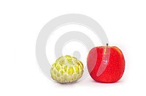 Apple and Sugar apple