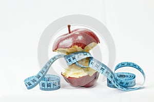 Apple tape measure weight loss result example.