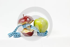Apple tape measure weight loss result example.