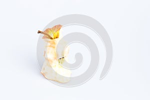 Apple torsel on White Background.