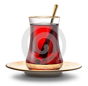 Apple Turkish tea