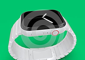 Apple Watch 4 white ceramic fictional rumor device