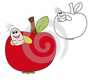 Apple worm