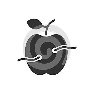 Apple Worm Icon