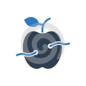 Apple Worm Icon