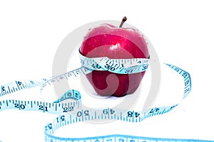 Apple wrapped centimeter photo