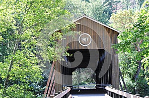 Applegate River Covered Bridge, Oregon