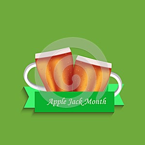 Applejack Month background