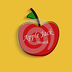 Applejack Month background