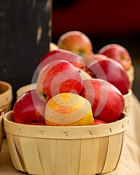 Apples in a basket