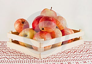 Apples in a box