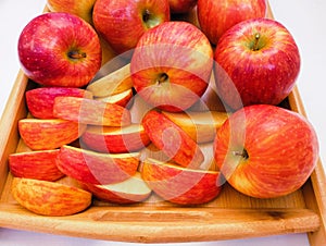 Apples fruit fresh red apple ripe juicyapples whole and sliced food sweet fresh healthy hi-res closeup view image stock photo photo