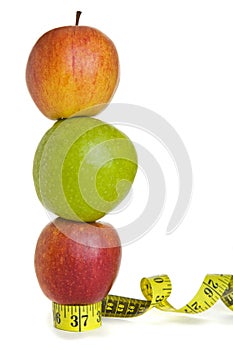 Apples and Tape Measure