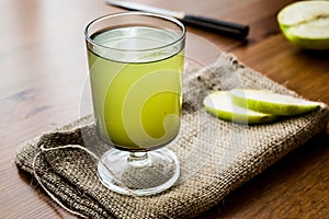 Appletini / Green Apple Juice.