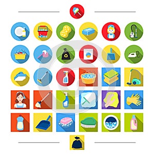 Appliances, equipment, hygiene and other web icon in cartoon style. Del, girl, tools, icons in set collection.