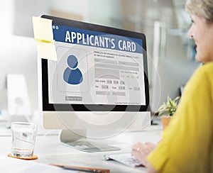 Applicant`s Card Membership Identification Data Information Regi
