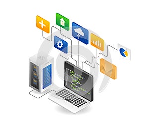 Application developer server network programming language