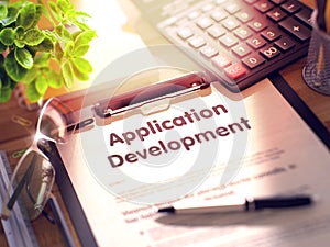 Application Development on Clipboard. 3D.