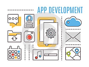 Application development. Mobile apps