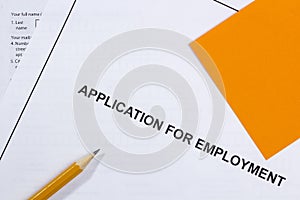 Application for Employment