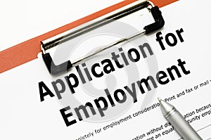 Application for Employment