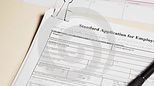 Application for employment form 2