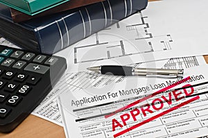 Application for mortgage loan modification
